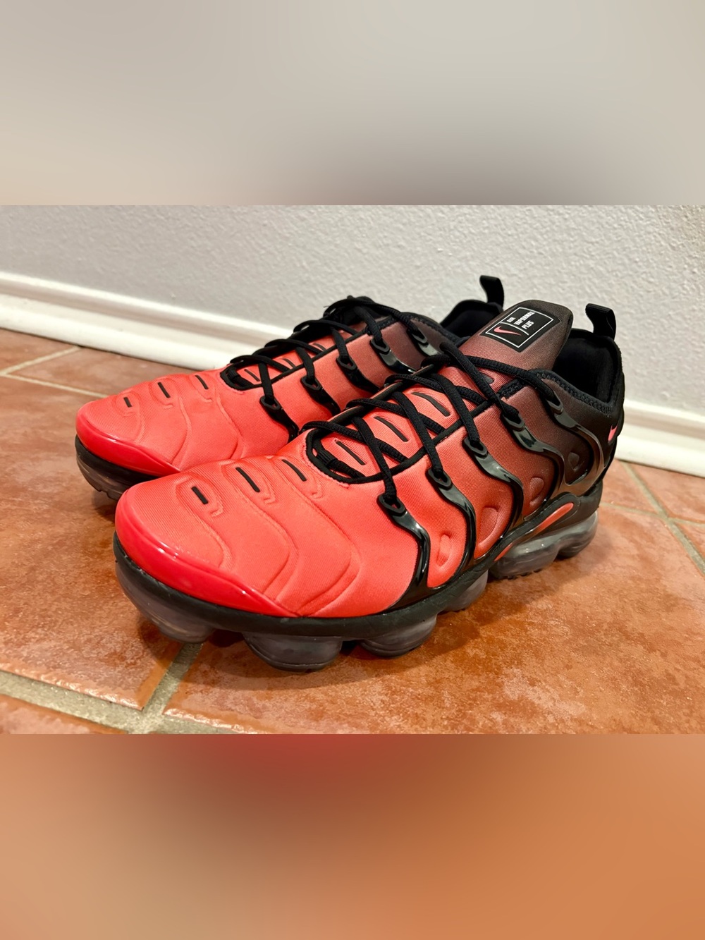 Men’s Size 13 Nike Air VaporMax Plus TN Darth Maul Bright Crimson DZ4857-001